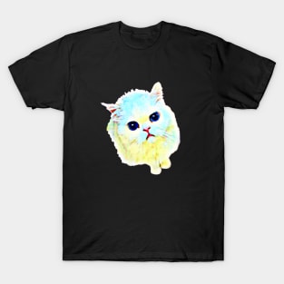 Cute Mad Kitten T-Shirt